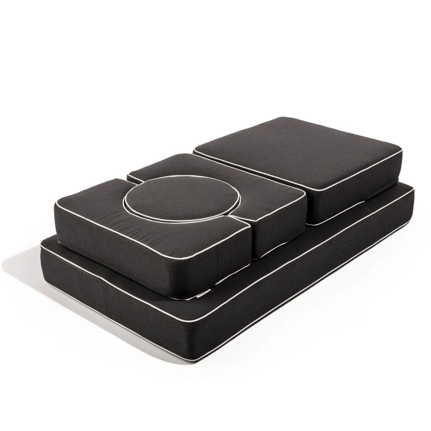 The Modular Pillow Stack - Rivie Black