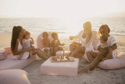 The Modular Pillow Stack - Lauren'S Pink Stripe