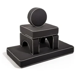 The Modular Pillow Stack - Rivie Black