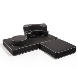 The Modular Pillow Stack - Rivie Black