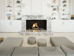 The Modular Pillow Stack - Lauren'S Navy Stripe