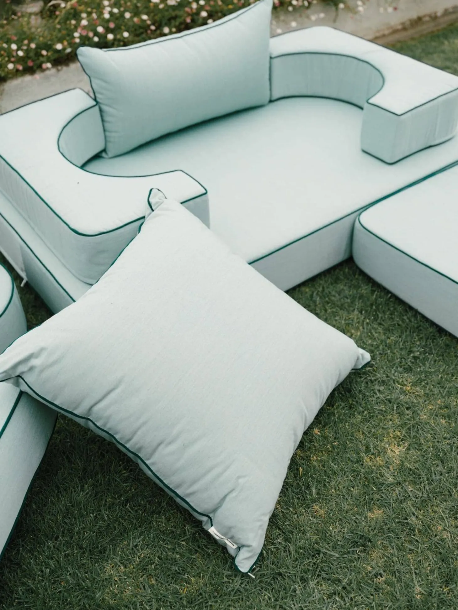 The Modular Pillow Stack - Rivie Green