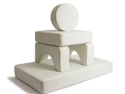 The Modular Pillow Stack - Lauren'S Sage Stripe