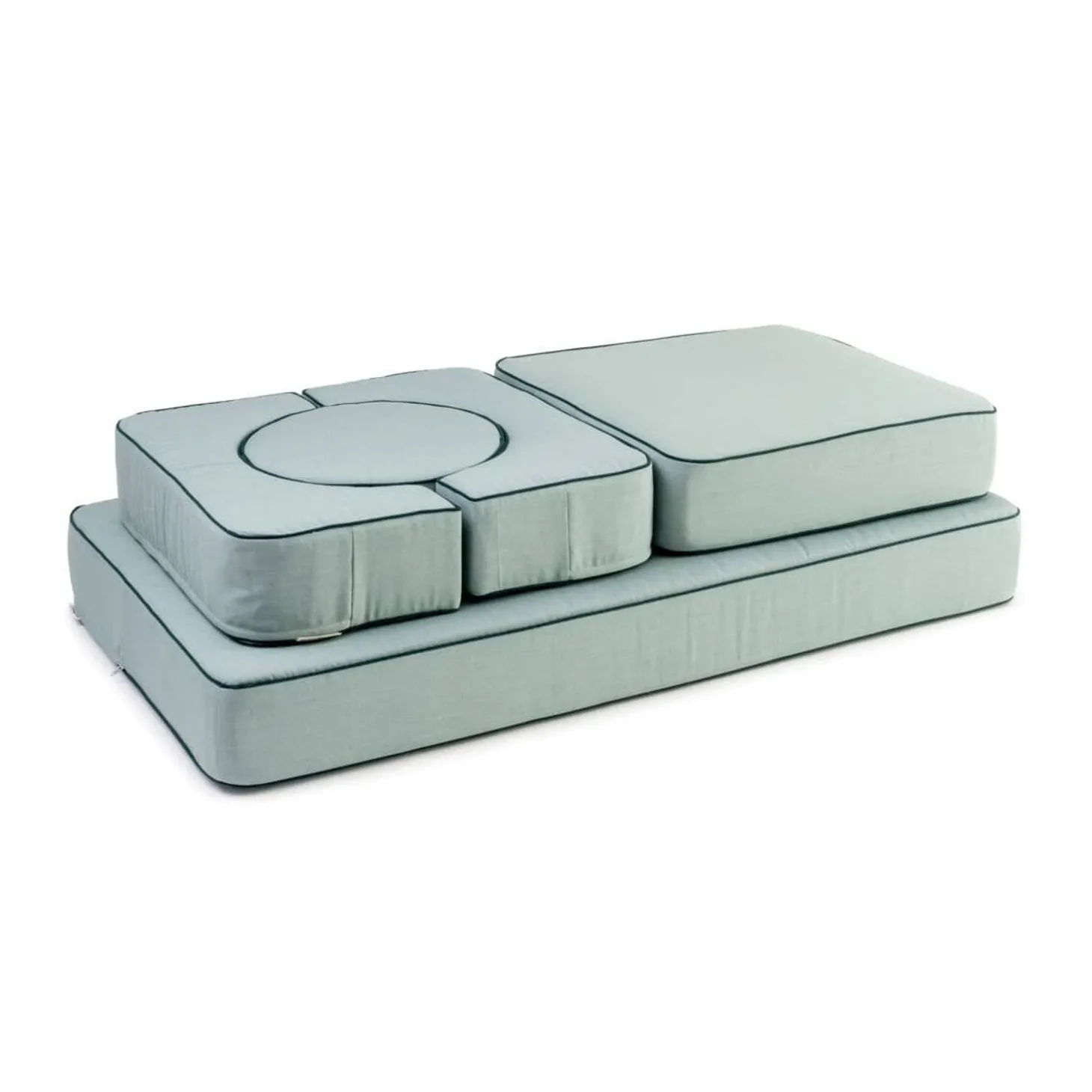 The Modular Pillow Stack - Rivie Green