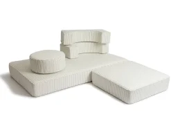 The Modular Pillow Stack - Lauren'S Sage Stripe