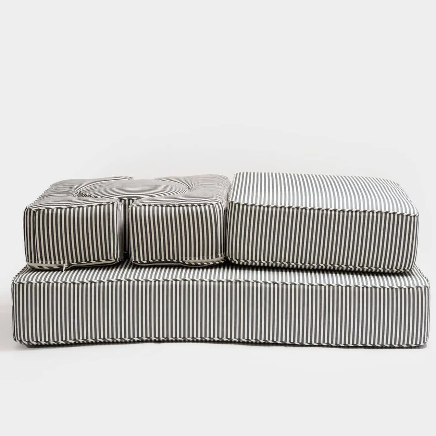 The Modular Pillow Stack - Lauren'S Navy Stripe