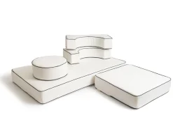 The Modular Pillow Stack - Rivie White