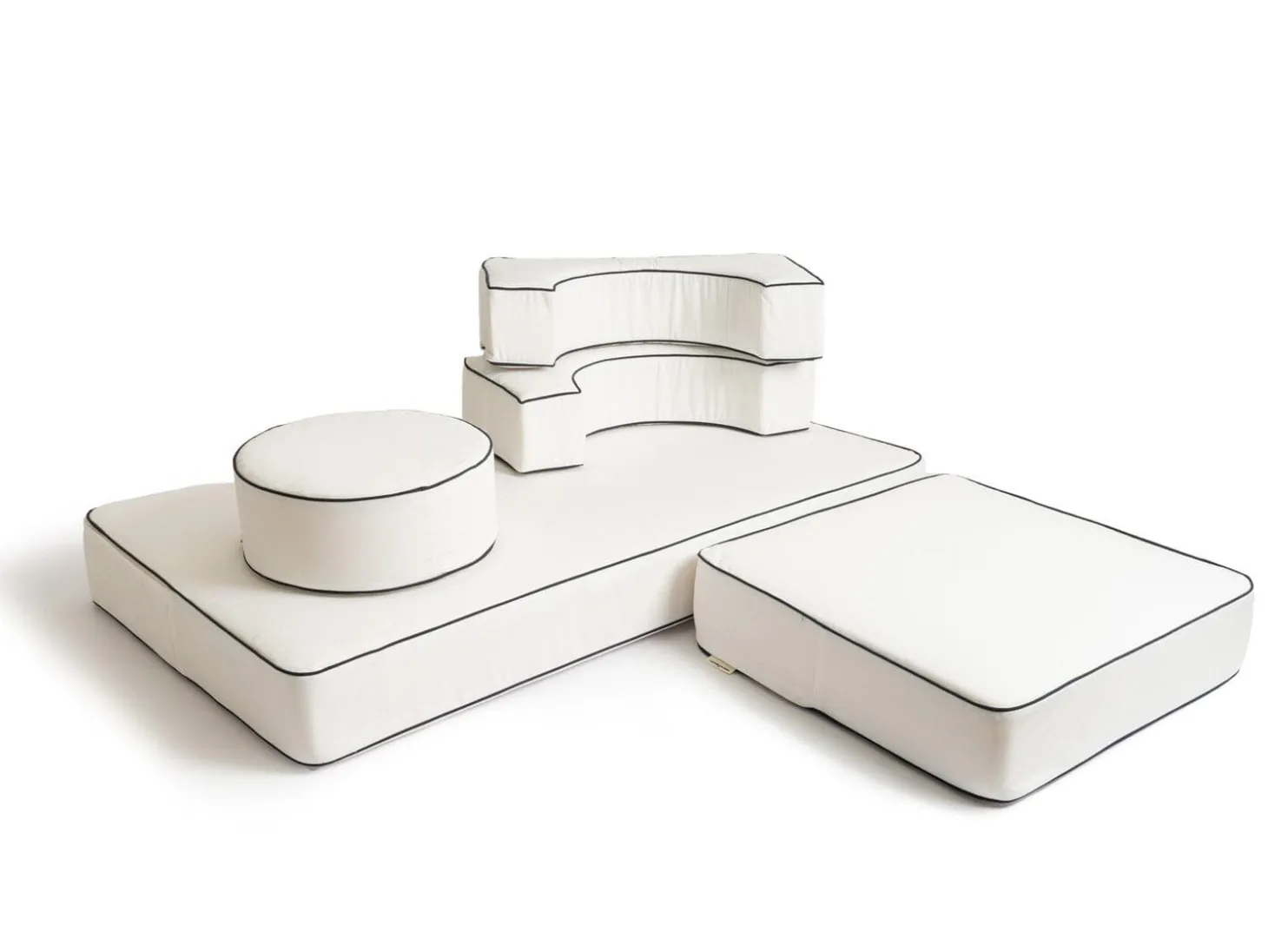 The Modular Pillow Stack - Rivie White