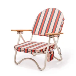 The Pam Chair - Bistro Dusty Pink Stripe