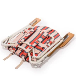 The Pam Chair - Bistro Dusty Pink Stripe