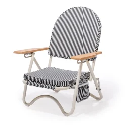 The Pam Chair - Laurens Navy Stripe