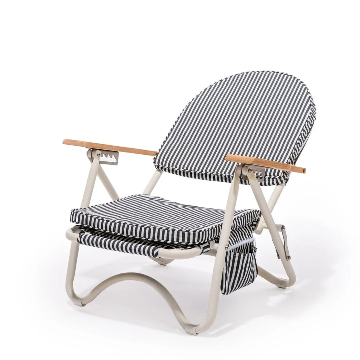 The Pam Chair - Laurens Navy Stripe