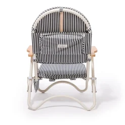 The Pam Chair - Laurens Navy Stripe