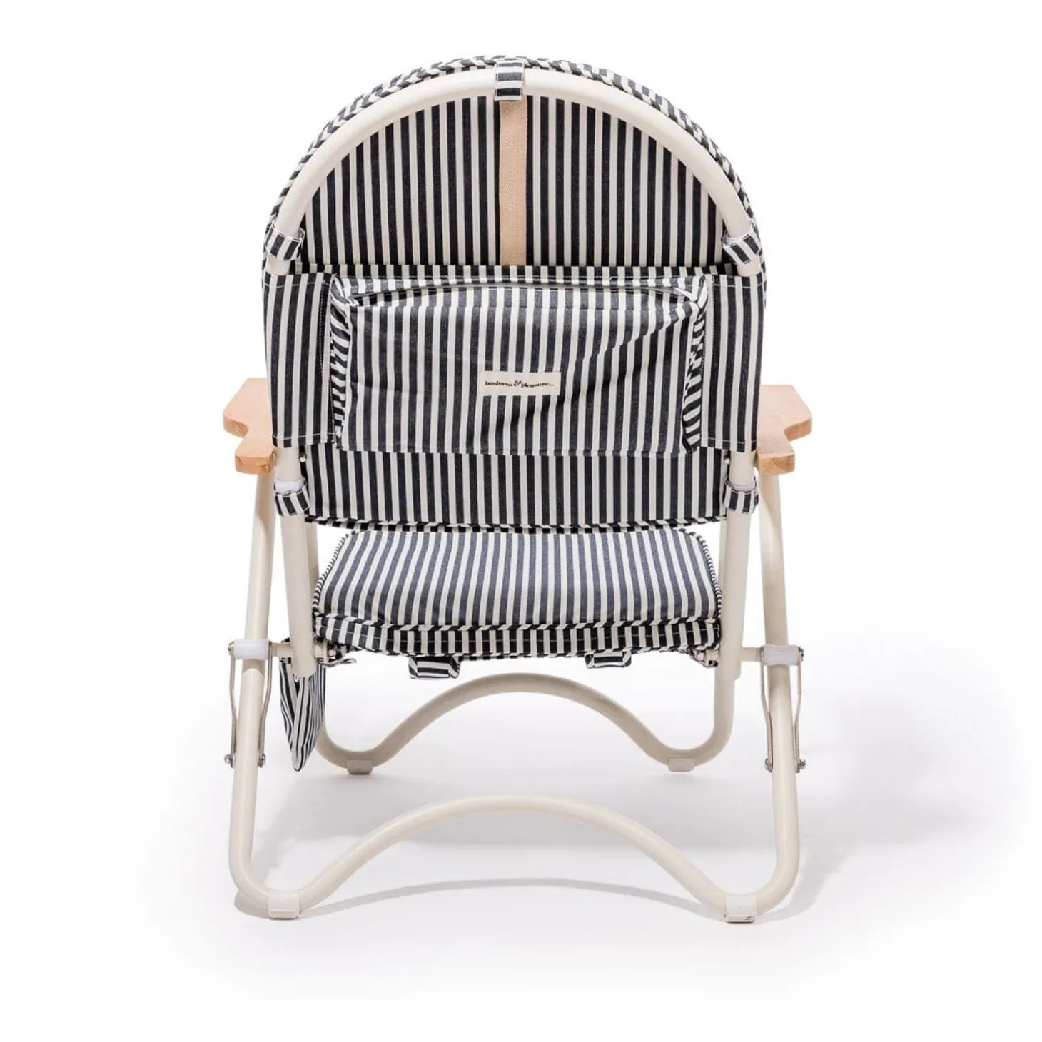 The Pam Chair - Laurens Navy Stripe
