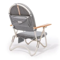The Pam Chair - Laurens Navy Stripe