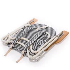 The Pam Chair - Laurens Navy Stripe