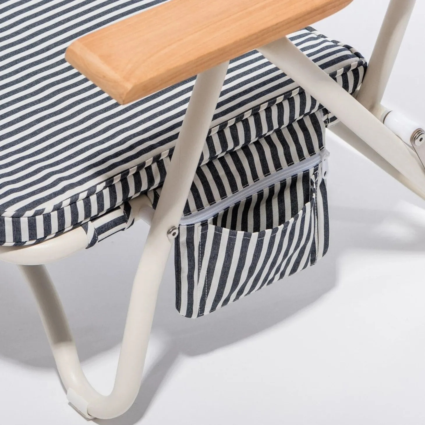 The Pam Chair - Laurens Navy Stripe
