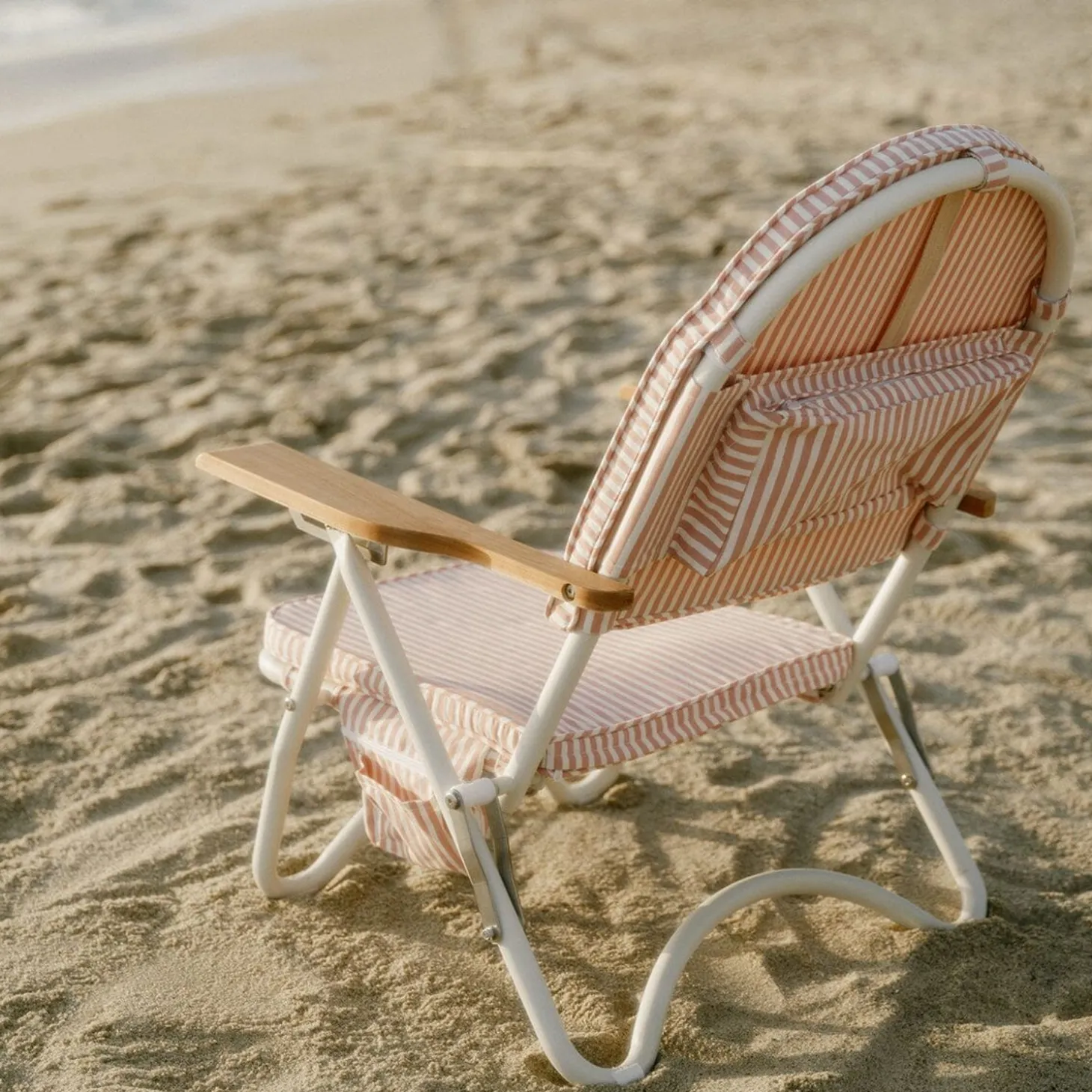The Pam Chair - Laurens Pink Stripe