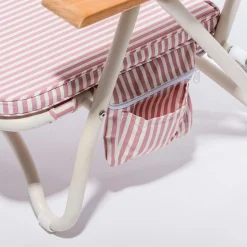 The Pam Chair - Laurens Pink Stripe