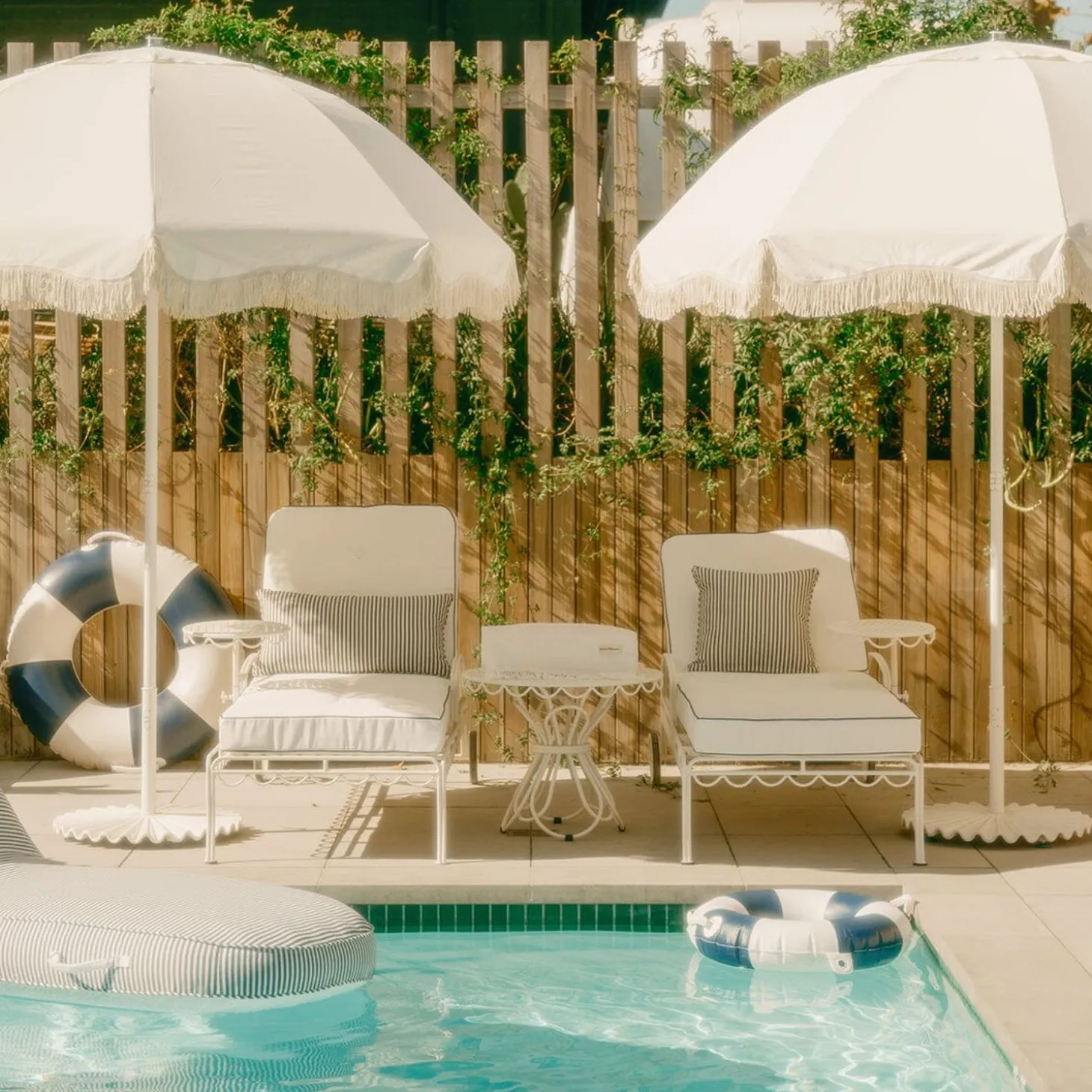 The Patio Umbrella - Antique White