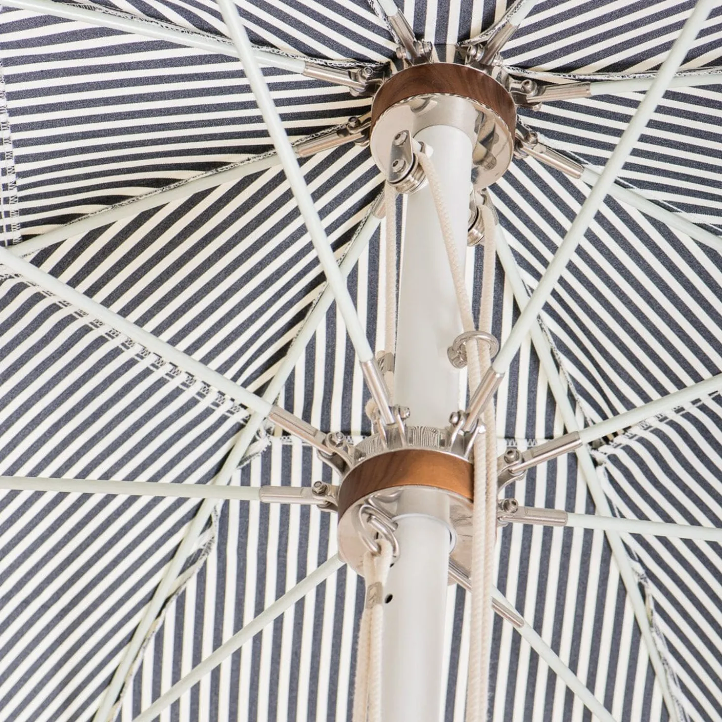 The Patio Umbrella - Lauren'S Navy Stripe