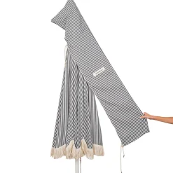 The Patio Umbrella - Lauren'S Navy Stripe