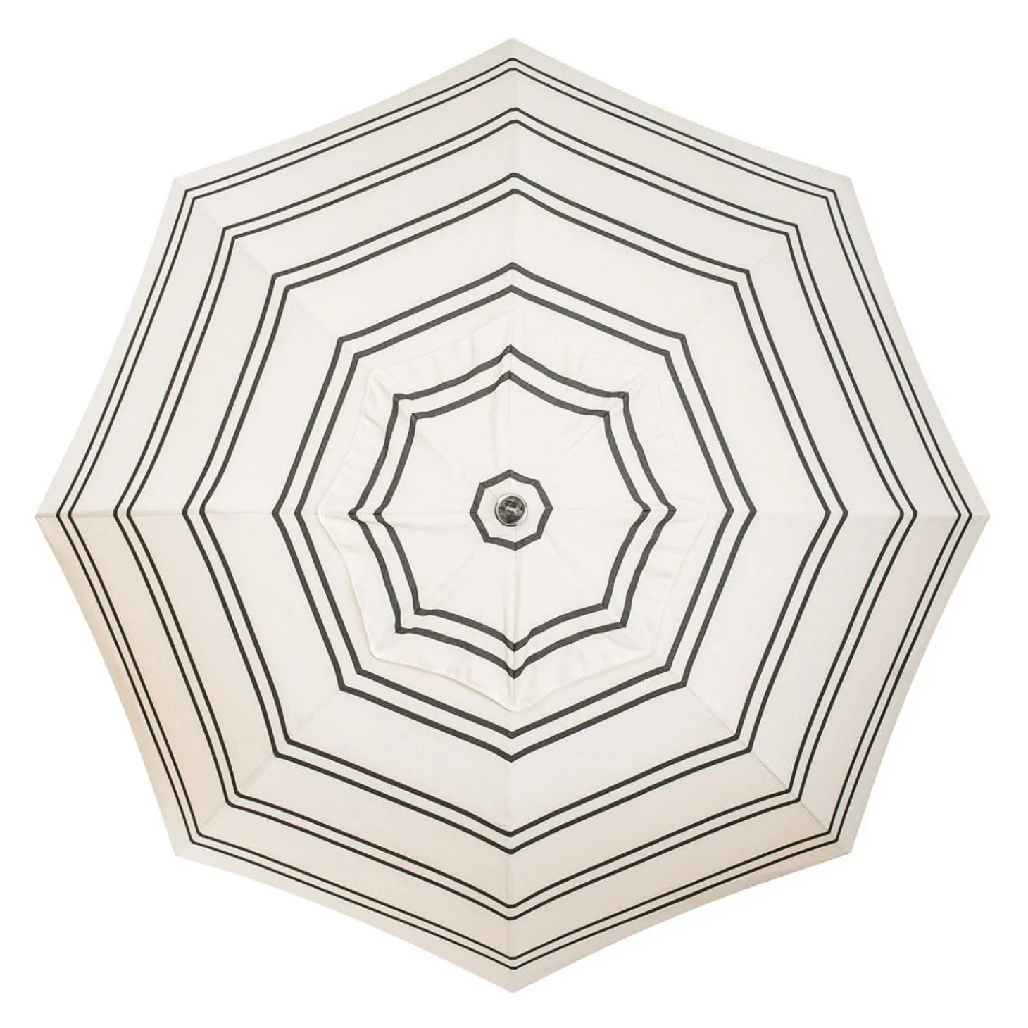 The Patio Umbrella - Malibu Black Stripe