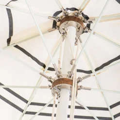 The Patio Umbrella - Malibu Black Stripe