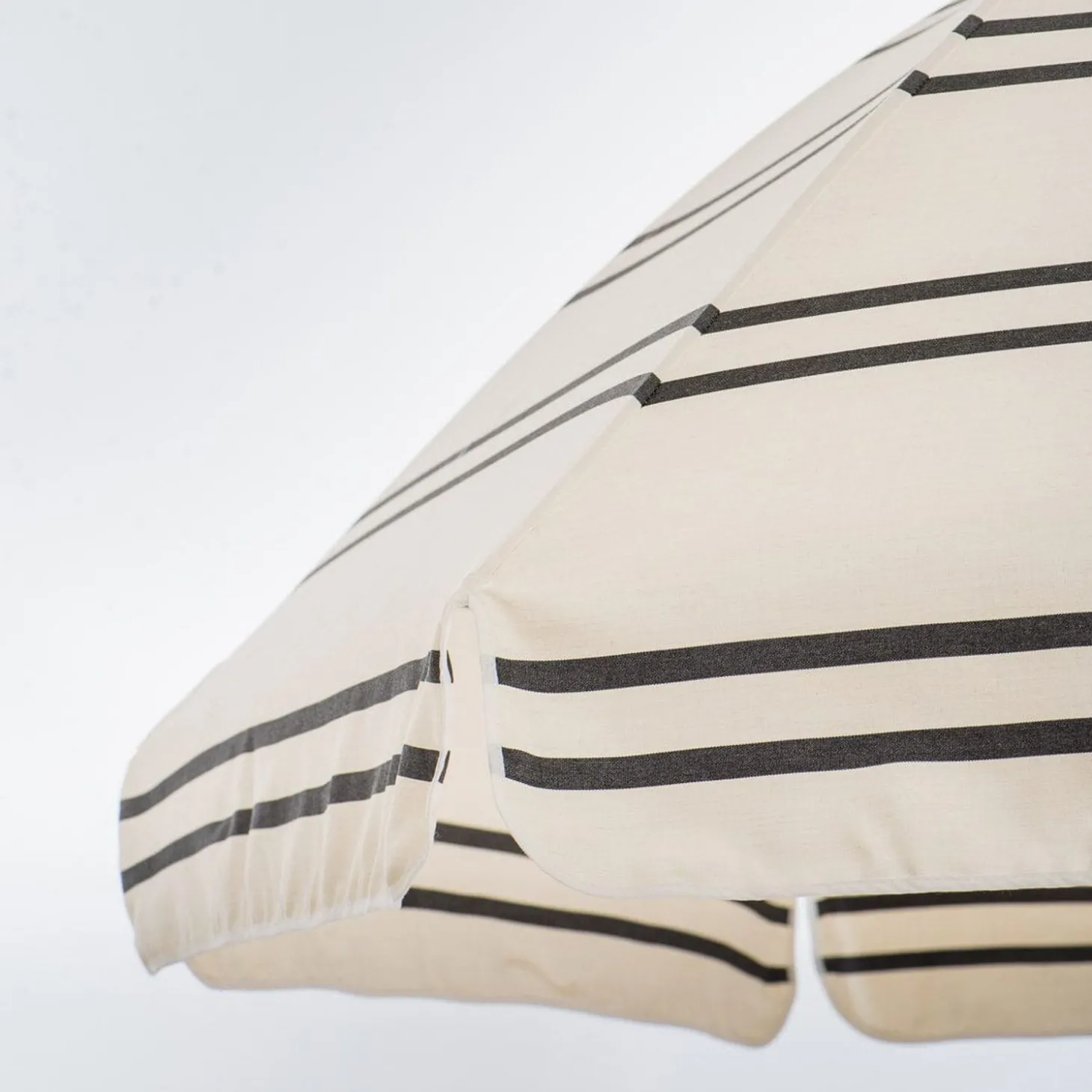 The Patio Umbrella - Malibu Black Stripe