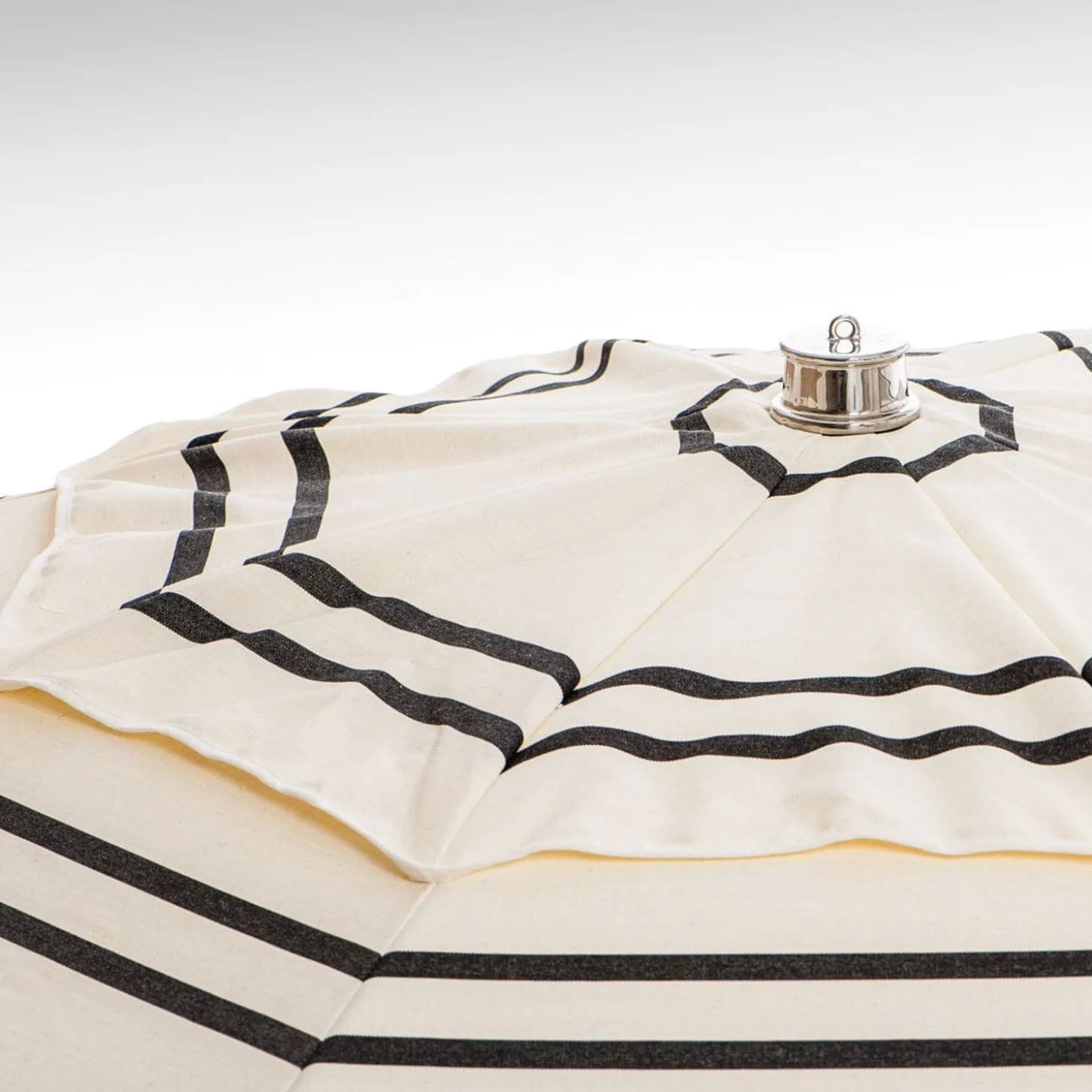 The Patio Umbrella - Malibu Black Stripe