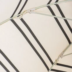 The Patio Umbrella - Malibu Black Stripe