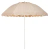 The Patio Umbrella - Monaco Natural Stripe