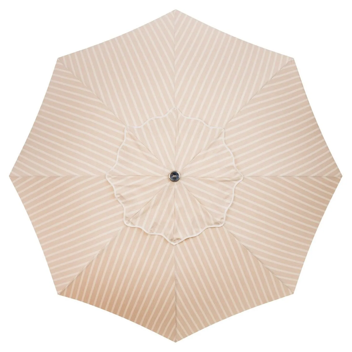 The Patio Umbrella - Monaco Natural Stripe