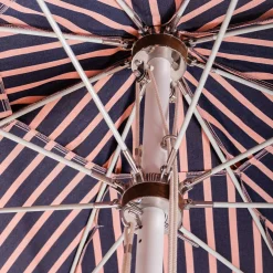 The Patio Umbrella - Monaco Navy And Pink Stripe