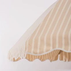 The Patio Umbrella - Monaco Natural Stripe