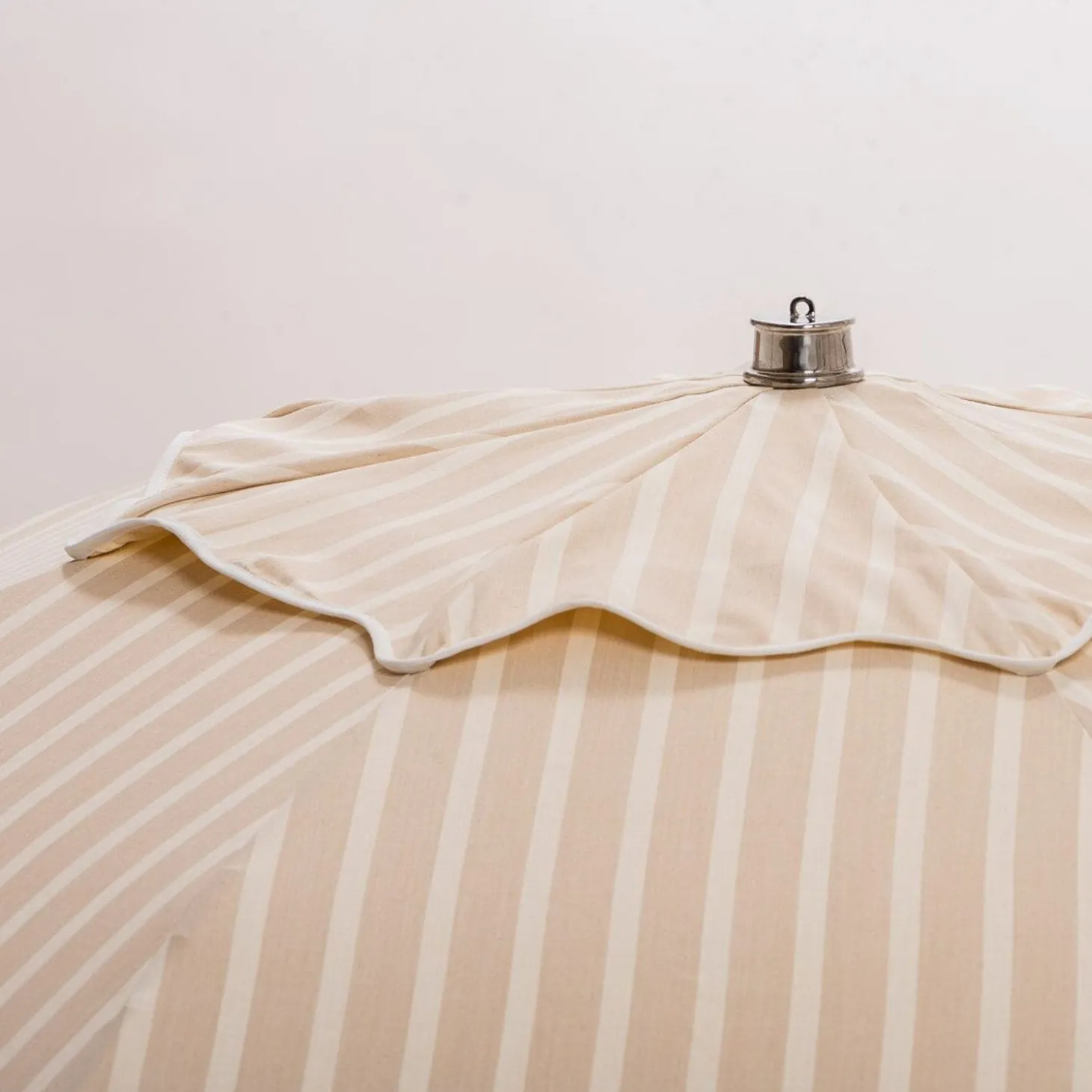 The Patio Umbrella - Monaco Natural Stripe