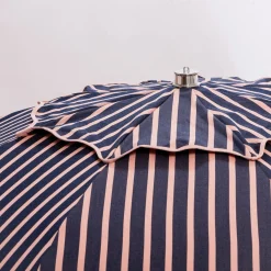 The Patio Umbrella - Monaco Navy And Pink Stripe