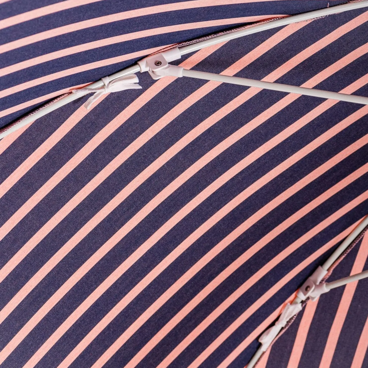The Patio Umbrella - Monaco Navy And Pink Stripe