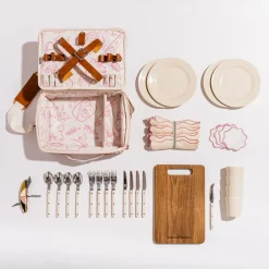 The Picnic Set - Laurens Pink Stripe