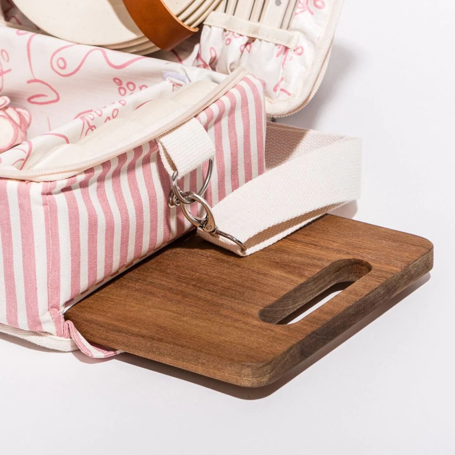 The Picnic Set - Laurens Pink Stripe