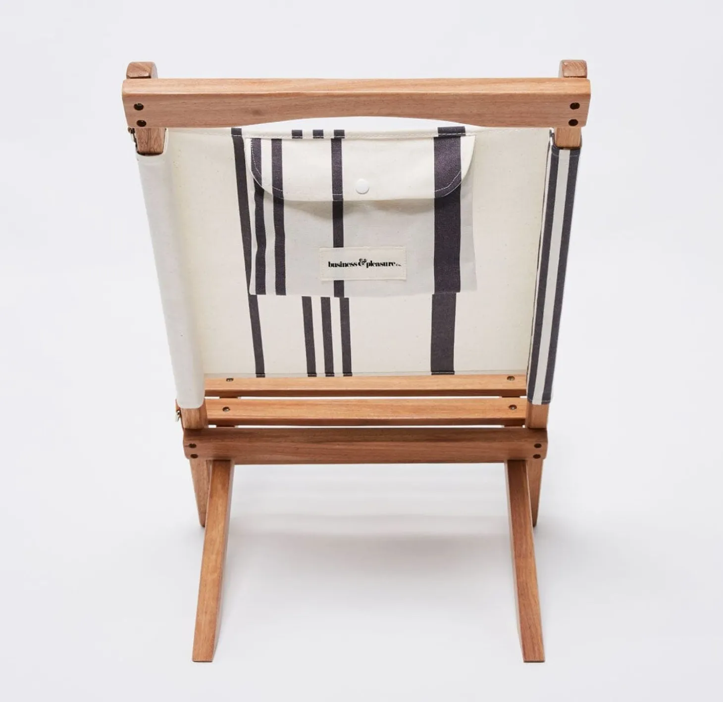 The 2-Piece Chair - Vintage Black Stripe