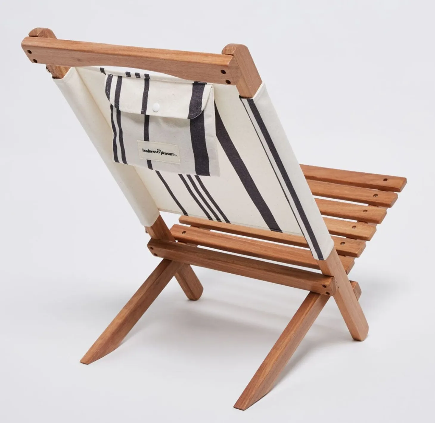 The 2-Piece Chair - Vintage Black Stripe