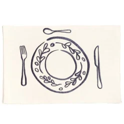 The Placemat - Lauren'S Navy Stripe