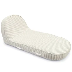 The Pool Lounger - Lauren'S Sage Stripe