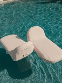 The Pool Lounger - Lauren'S Pink Stripe