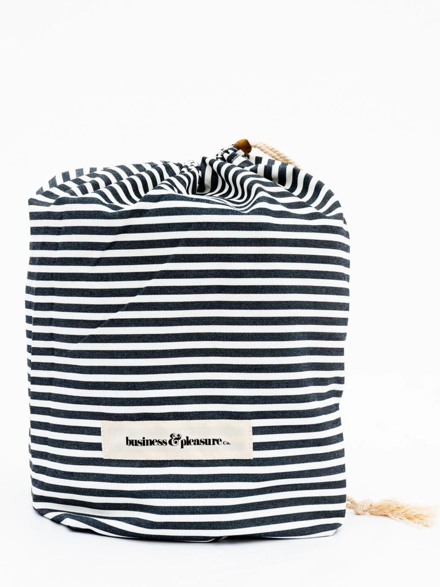 The Pool Lounger - Lauren'S Navy Stripe
