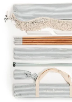 The Premium Beach Tent - Lauren'S Sage Stripe