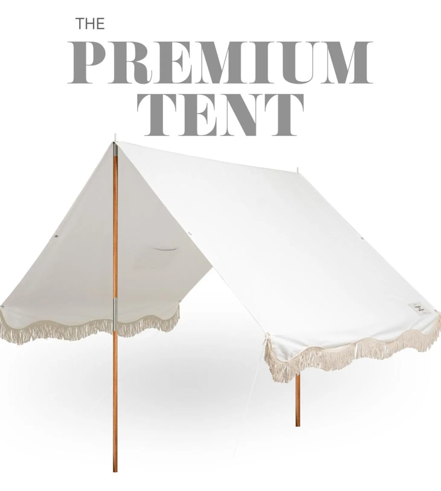 The Premium Beach Tent - Rivie White