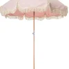 The Premium Beach Umbrella - Lauren'S Pink Stripe