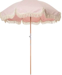 The Premium Beach Umbrella - Lauren'S Pink Stripe